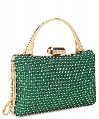 Bridal Clutch Handbag YW-5278 GREEN
